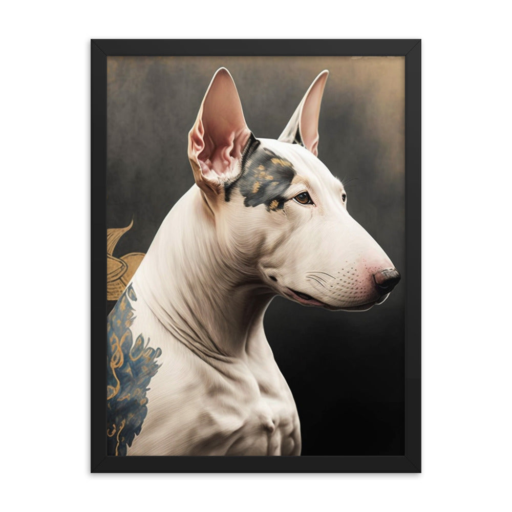 Bull Terrier Asian 1 - Framed poster