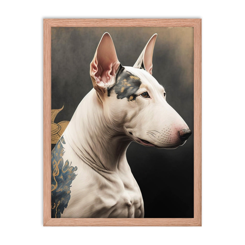 Bull Terrier Asian 1 - Framed poster